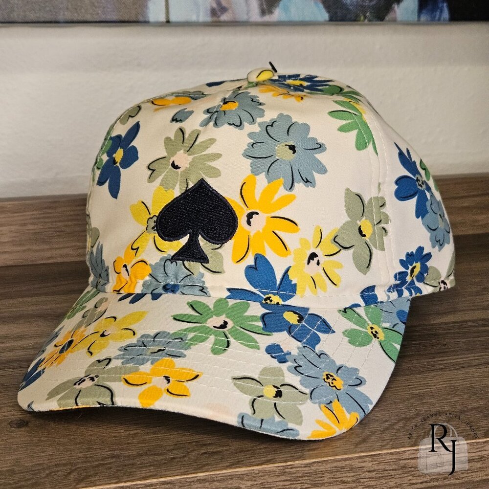 Kate Spade Floral Baseball Cap – Floral Multicolor | NWT